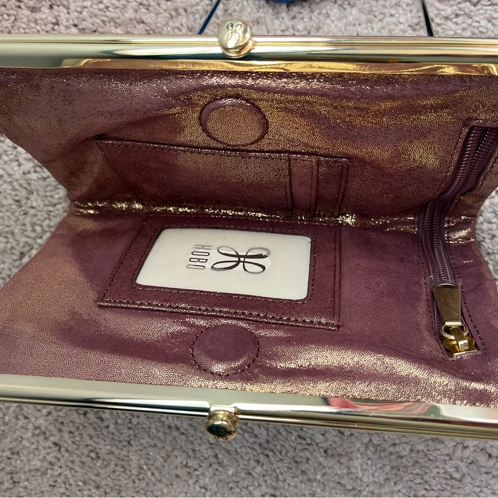 HOBO Shimmering Brown Clutch - Picture 3 of 6